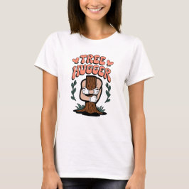 Tree Hugger - Grappige eco-vriendelijke Natuur lie T-shirt