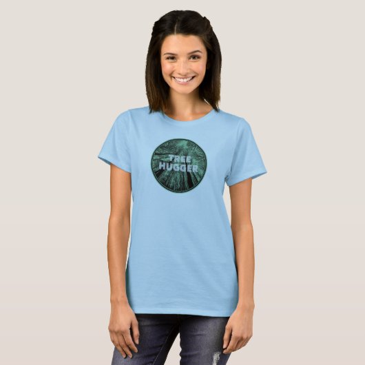 Tree Hugger Green T-shirt (Voorkant volledig)