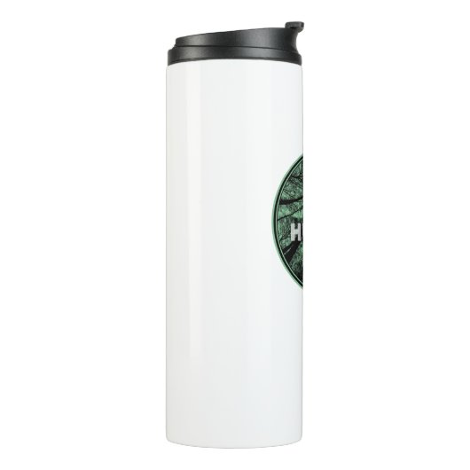 Tree Hugger Green Thermosbeker (Gedraaid links)