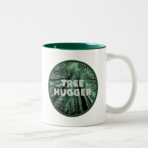 Tree Hugger Green Tweekleurige Koffiemok