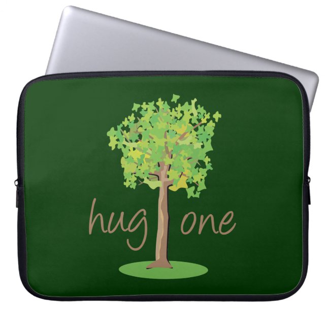 Tree Hugger Laptop Sleeve (Voorkant)