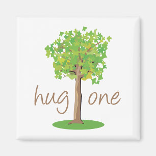 Tree Hugger Magneet