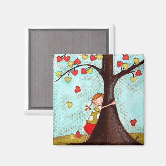 Tree Hugger - Magneet (Voorkant / Achterkant)