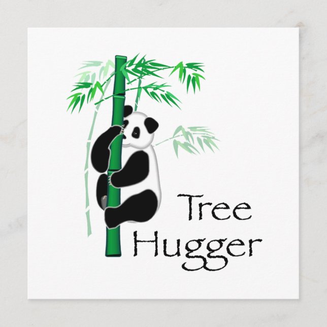 Tree Hugger Panda (Voorkant)