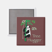 Tree Hugger Panda Magneet (Voorkant / Achterkant)