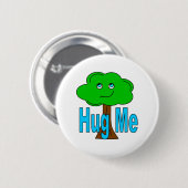 Tree Hugger Ronde Button 5,7 Cm (Voorkant /achterkant)