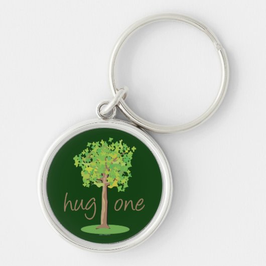 Tree Hugger Sleutelhanger (Voorkant)