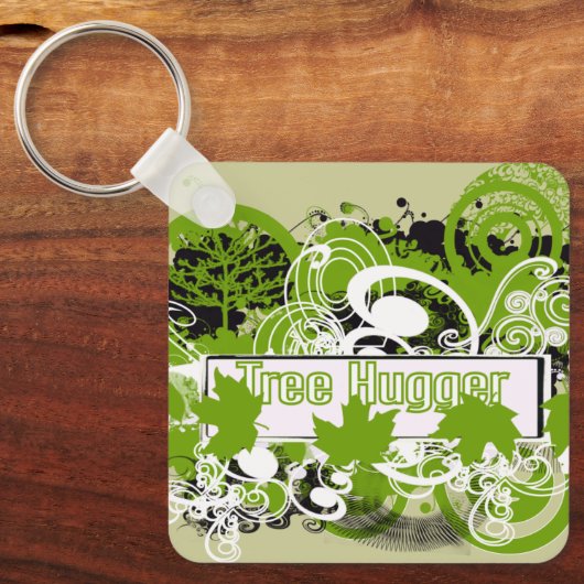 Tree Hugger Sleutelhanger (Voorkant)