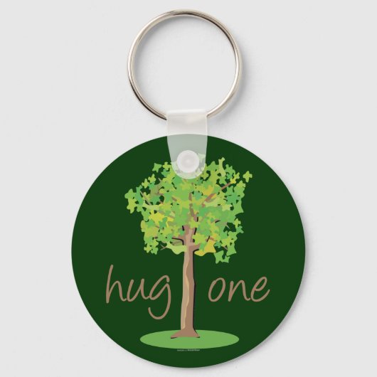Tree Hugger Sleutelhanger (Voorkant)