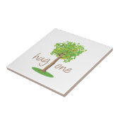 Tree Hugger Tegeltje (Zijkant)