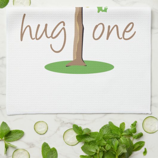 Tree Hugger Theedoek (Gevouwen)