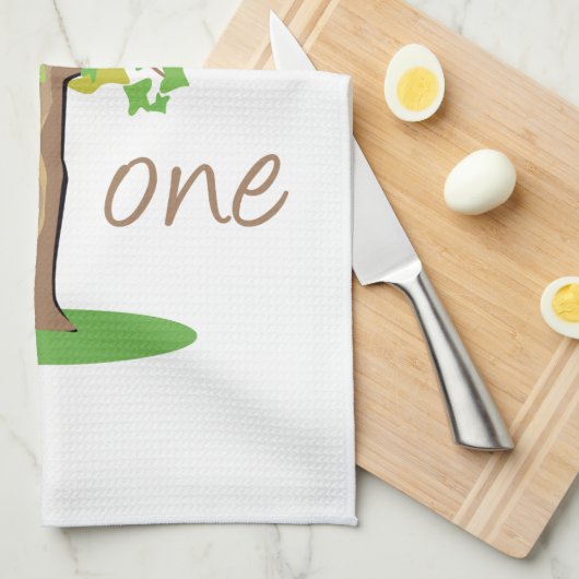 Tree Hugger Theedoek (Quarter Fold)