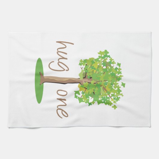 Tree Hugger Theedoek (Horizontaal)