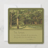 Tree Hugger's CC0351 Shishkin-citaat (Voorkant)