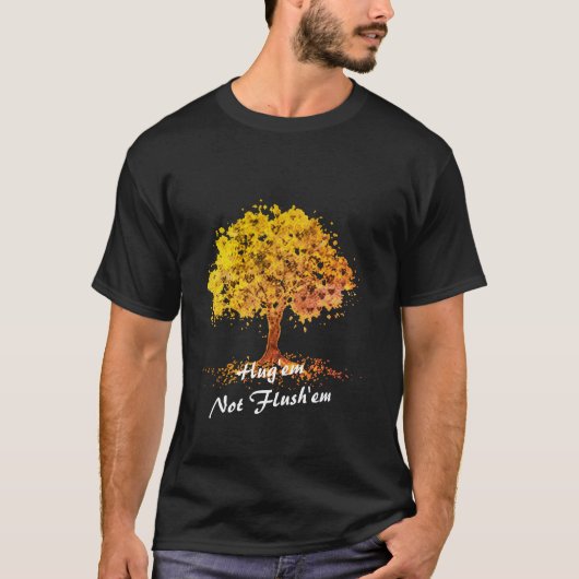 Tree Huggers Pro Environment Earth Day T-shirt (Voorkant)
