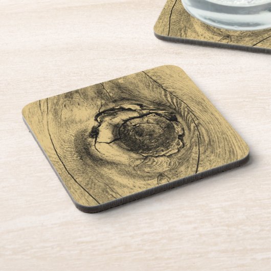 Tree Knot Drankjes Onderzetter (Linkerzijde)