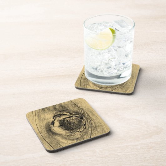 Tree Knot Drankjes Onderzetter (Rechterzijde)