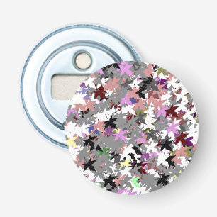 TREE LEAVES BUTTON FLESOPENER