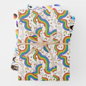 Tree LGBTQ+ ontwerp Inpakpapier Vel (In situ)