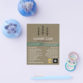 Tree Logo - Boomchirurg - Arborist Flyer (Enkel)