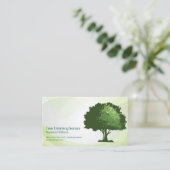 Tree Logo | Natuur | landschapsarchitectuur Visitekaartje (Staand voorkant)
