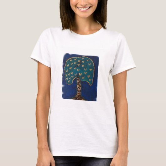 Tree Love Art Femme T-Shirt Basic (Devant)