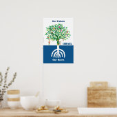 Tree Menorah Poster (Keuken)