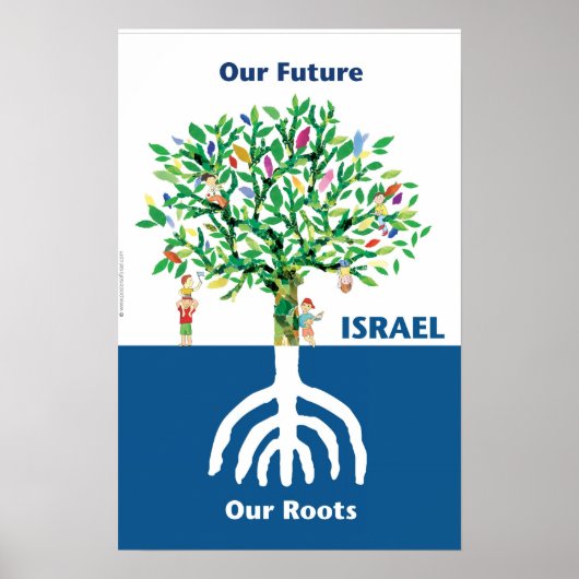 Tree Menorah Poster (Voorkant)