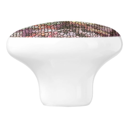 TREE MOSAIC KERAMISCHE KNOP (Zijkant)