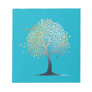 Tree Natuur Environment Life Silhouette Style Notitieblok