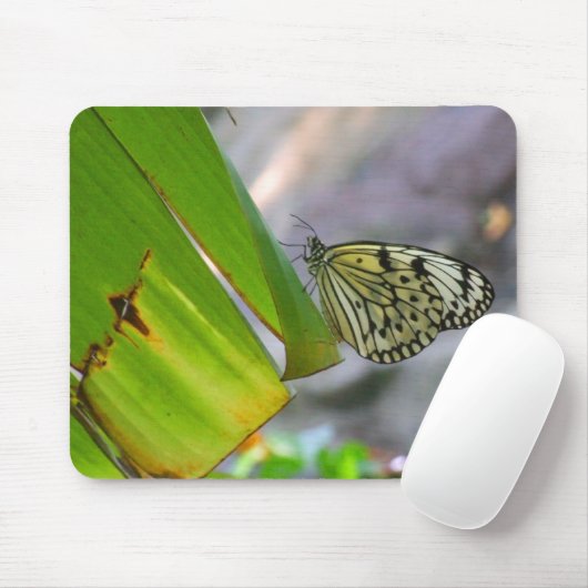 Tree Nymph Rice Paper Butterfly Mousepad Muismat (Met muis)