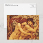 Tree of Forgiveness, Sir Edward Coley Burne-Jones Briefkaart (Voorkant / Achterkant)
