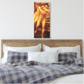 Tree of Forgiveness, Sir Edward Coley Burne-Jones Canvas Afdruk (Insitu (Slaapkamer))