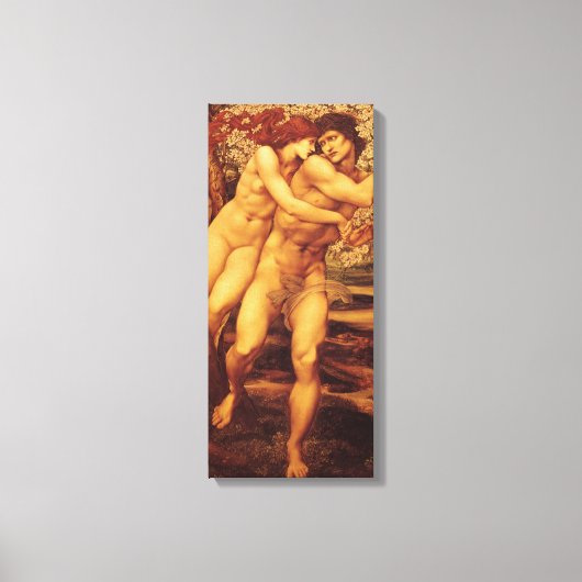 Tree of Forgiveness, Sir Edward Coley Burne-Jones Canvas Afdruk (Voorkant)