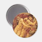 Tree of Forgiveness, Sir Edward Coley Burne-Jones Magneet (Voorkant / Achterkant)