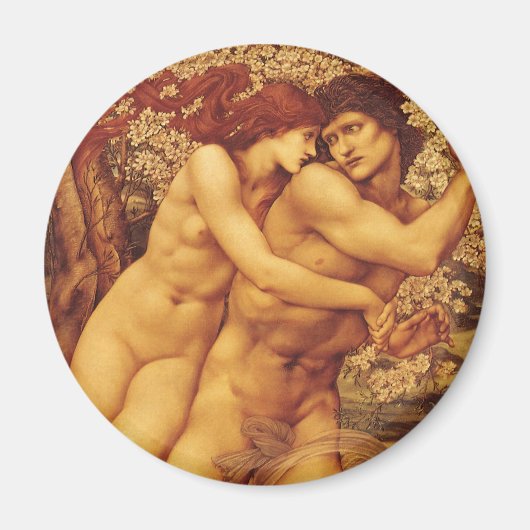 Tree of Forgiveness, Sir Edward Coley Burne-Jones Magneet (Voorkant)