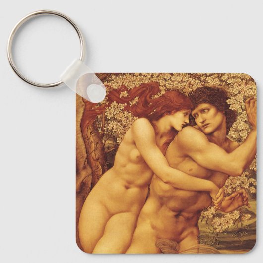 Tree of Forgiveness, Sir Edward Coley Burne-Jones Sleutelhanger (Voorkant)