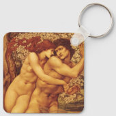 Tree of Forgiveness, Sir Edward Coley Burne-Jones Sleutelhanger (Achterkant)