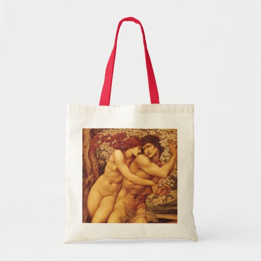 Tree of Forgiveness, Sir Edward Coley Burne-Jones Tote Bag (Voorkant)
