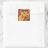 Tree of Forgiveness, Sir Edward Coley Burne-Jones Vierkante Sticker (Tas)