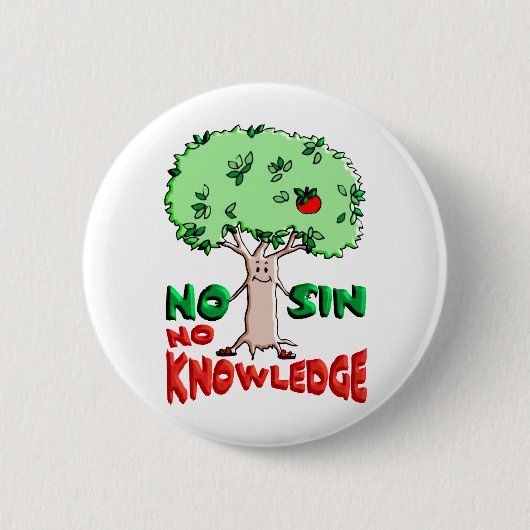 Tree of Knowledge Ronde Button 5,7 Cm (Voorkant)