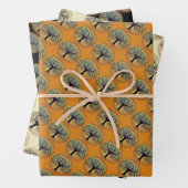 Tree of Life Abstracte Natuur kunst Inpakpapier Vel (In situ)