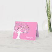 Tree of Life Baby Naming Dank u kaart (Voorkant)