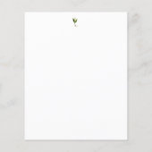 Tree of Life Eenvoudig briefpapier (Achterkant)