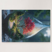 Tree of Life Enchanted Garden Fantasy Puzzel (Horizontaal)