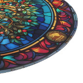 Tree of Life glazen snijplank (Hoek)