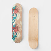 Tree of life in the ocean skateboard (Voorkant)