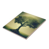 Tree of Life IV Keramische Tegel Tegeltje (Zijkant)