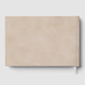 Tree of Life!  Memorial Beige Custom Gastenboek (Achterkant)