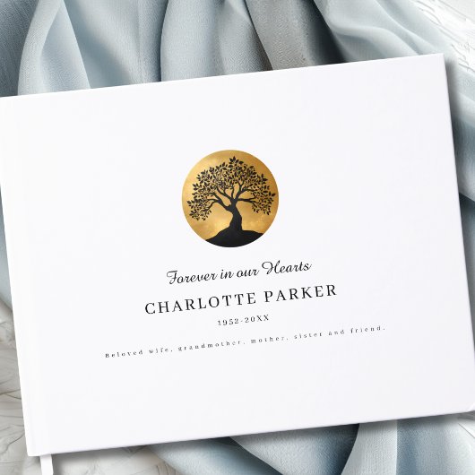 Tree of Life Memorial Custom Gastenboek